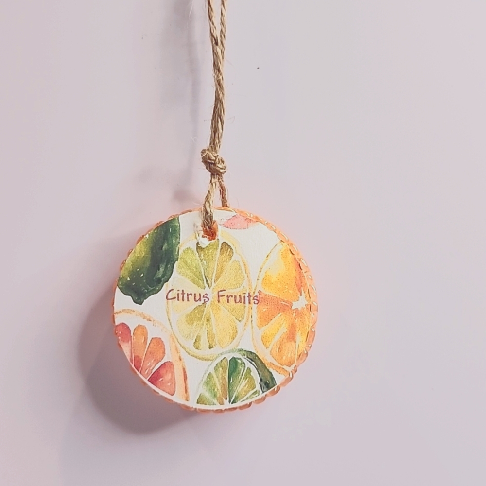 Car Freshie Citrus Fruits